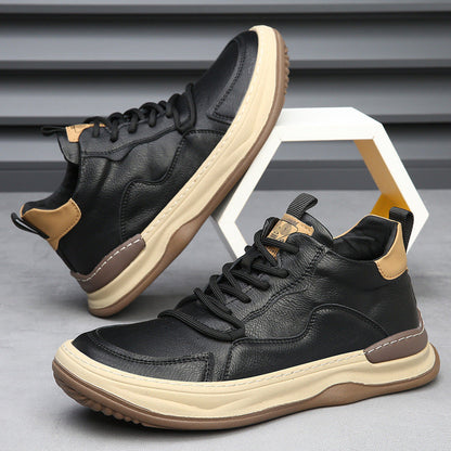 ZAPATILLAS DE PIEL ALBERTI