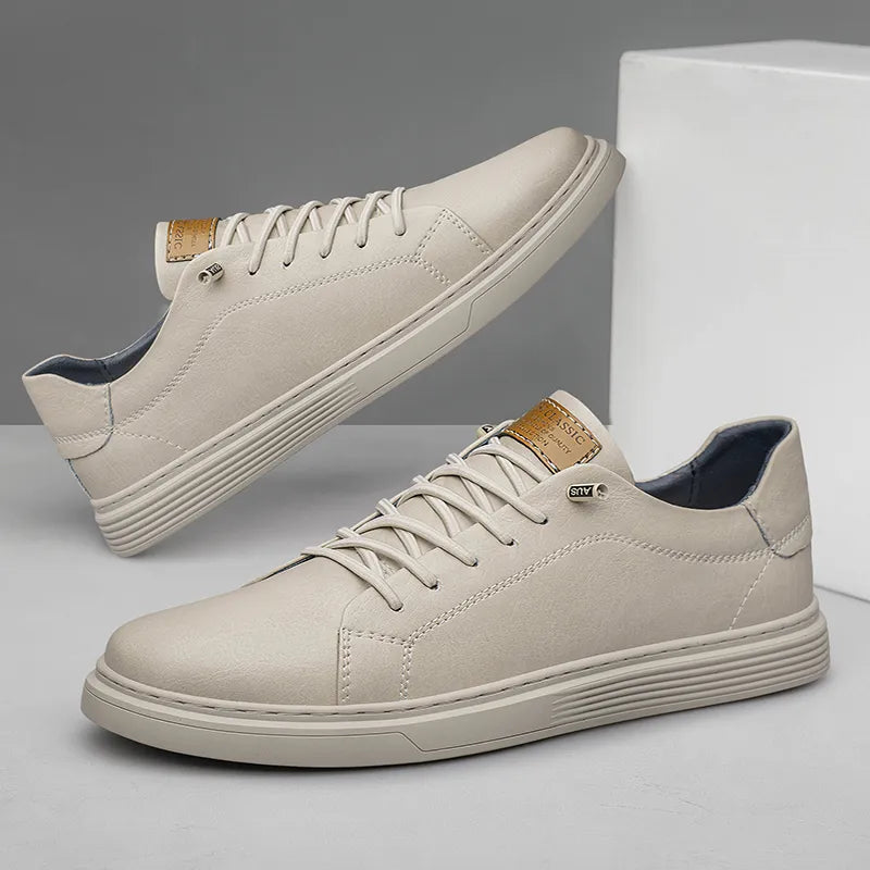 ZAPATILLAS DE PIEL TIPO OXFORD