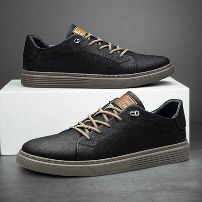ZAPATILLAS DE PIEL TIPO OXFORD