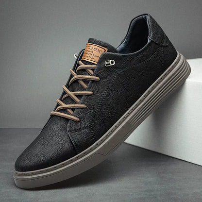 ZAPATILLAS DE PIEL TIPO OXFORD