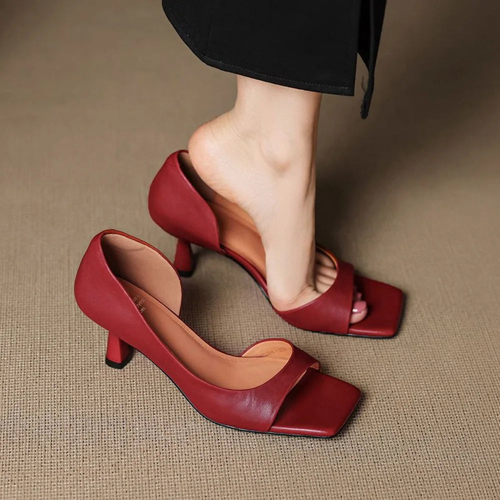 TACONES DE CUERO CILLIAN