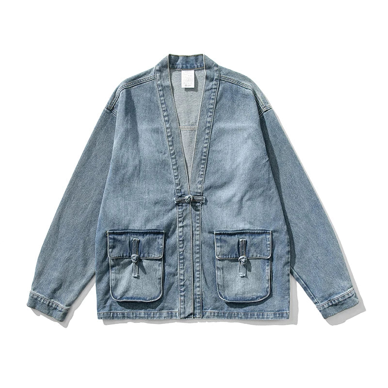 Kimono vaquero lavado vintage