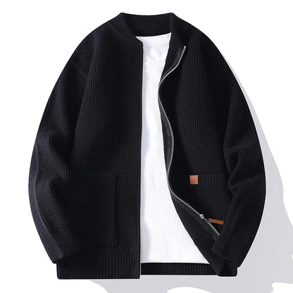 CHAQUETA DE FELPA DE MERINO HENLEY