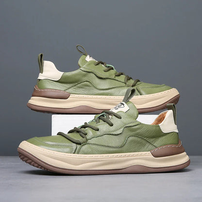 Zapatillas de piel genuina Noble Italiana