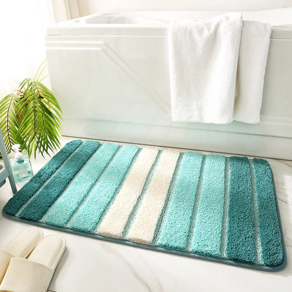 ALFOMBRA DE BAÑO DE TEJIDO ORGÁNICO DE CACHEMIRA