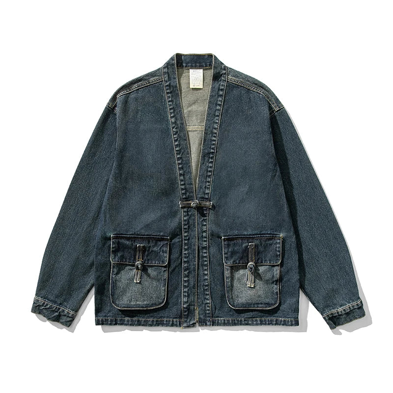 Kimono vaquero lavado vintage