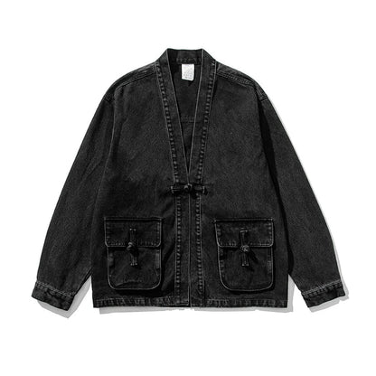 Kimono vaquero lavado vintage