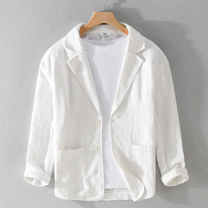 CHAQUETA DE LINO LEANDRO
