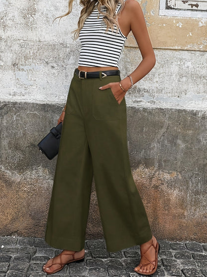 Pantalones Mara Holgados de Talle Alto