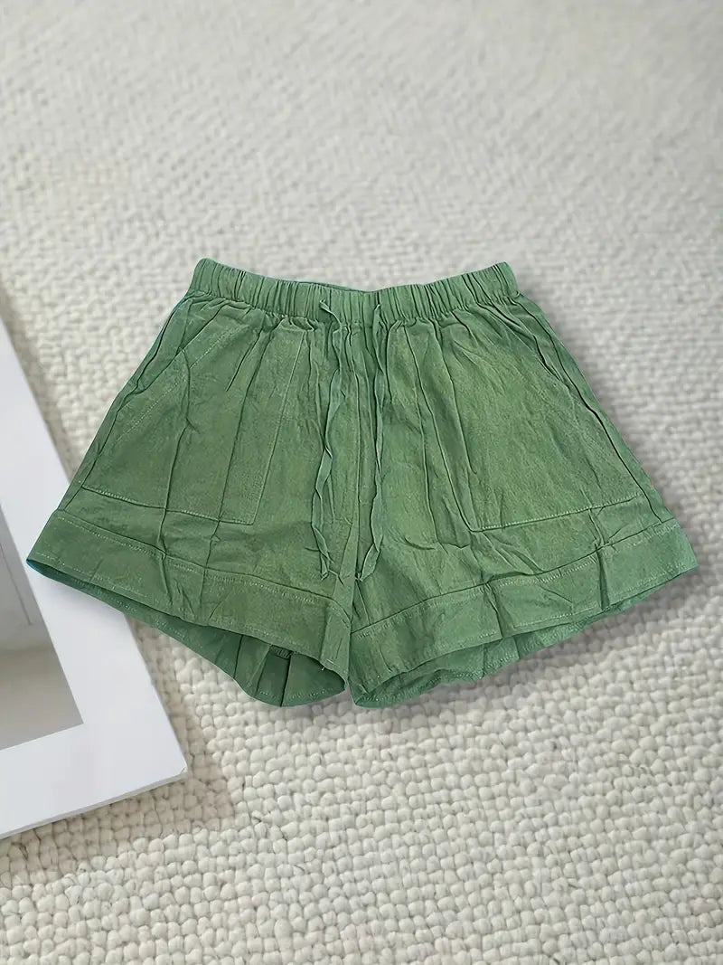 Shorts Maya Relajados con Cordón