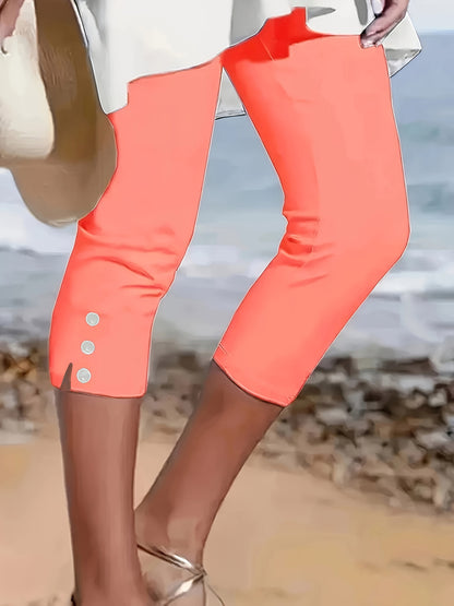 Clara Capri Elástico Pulido