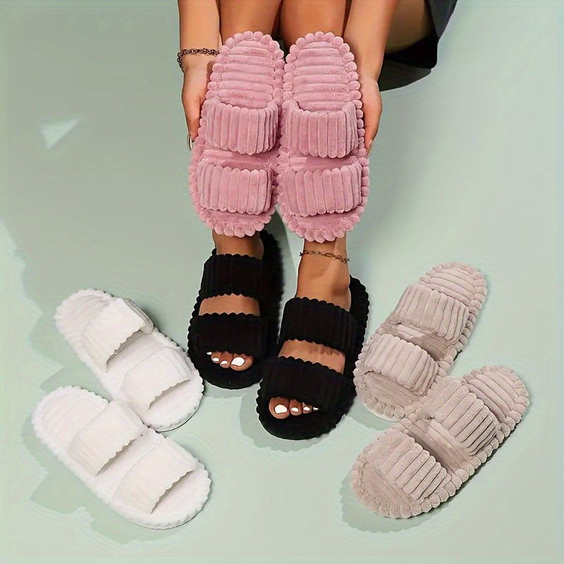 Pantuflas Suaves de Peluche Mila