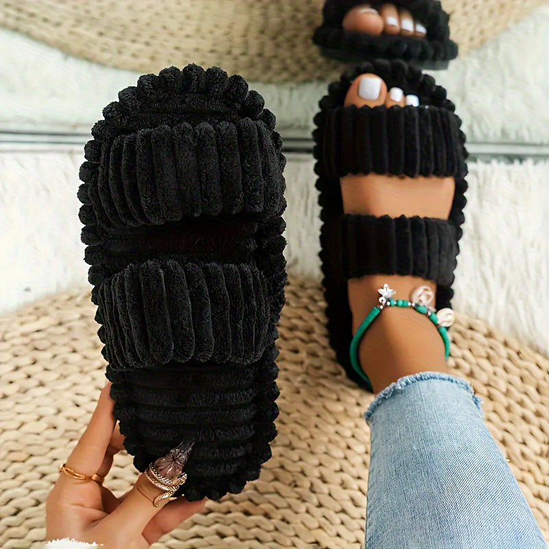 Pantuflas Suaves de Peluche Mila
