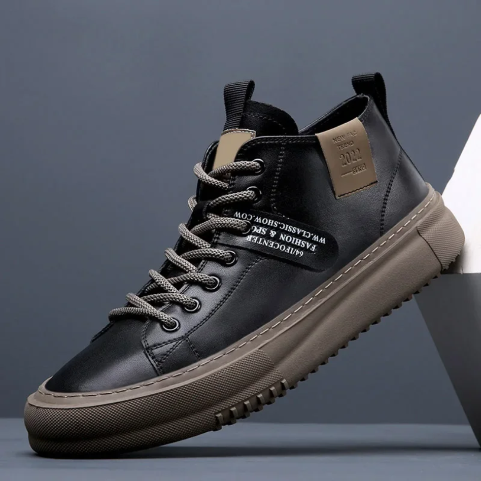 ZAPATILLAS DE PIEL SINCLAIR