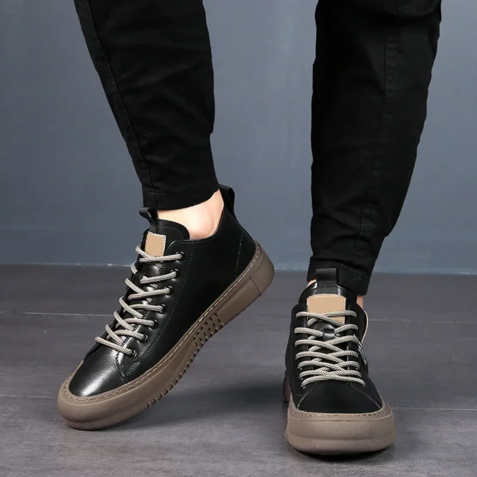 ZAPATILLAS DE PIEL SINCLAIR