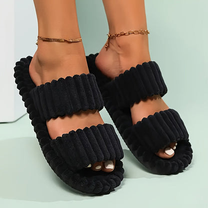 Pantuflas Suaves de Peluche Mila