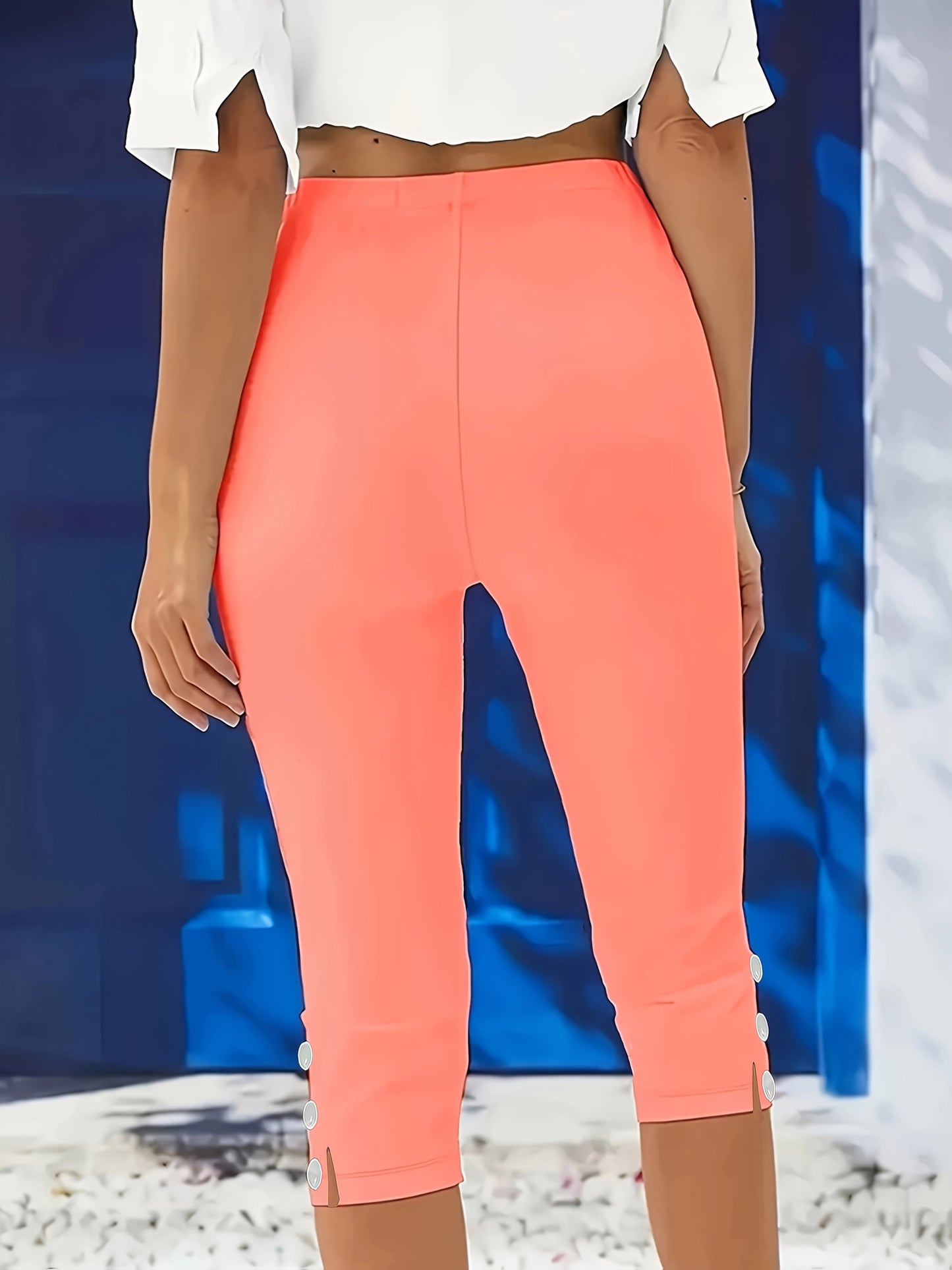 Clara Capri Elástico Pulido