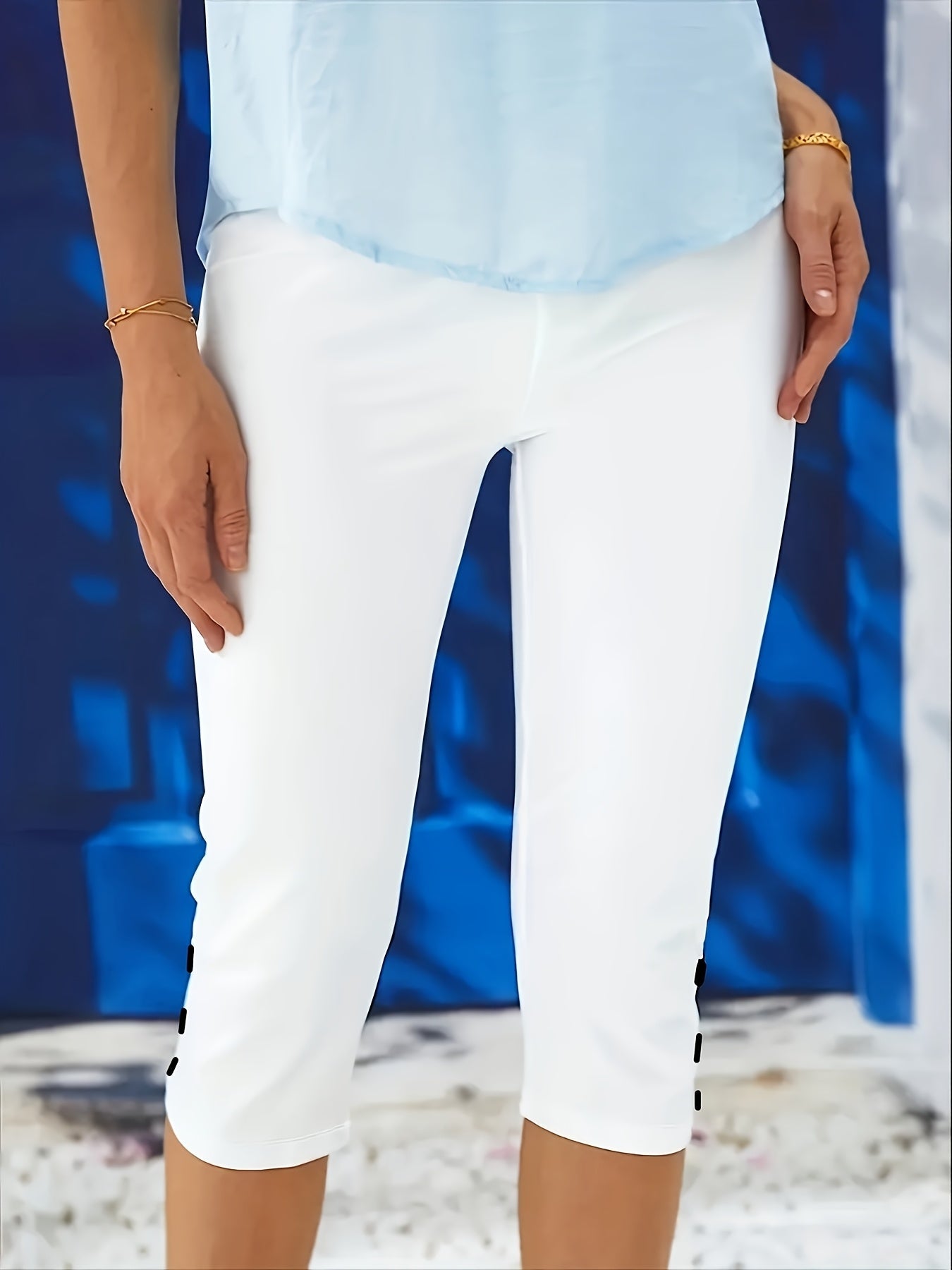 Clara Capri Elástico Pulido