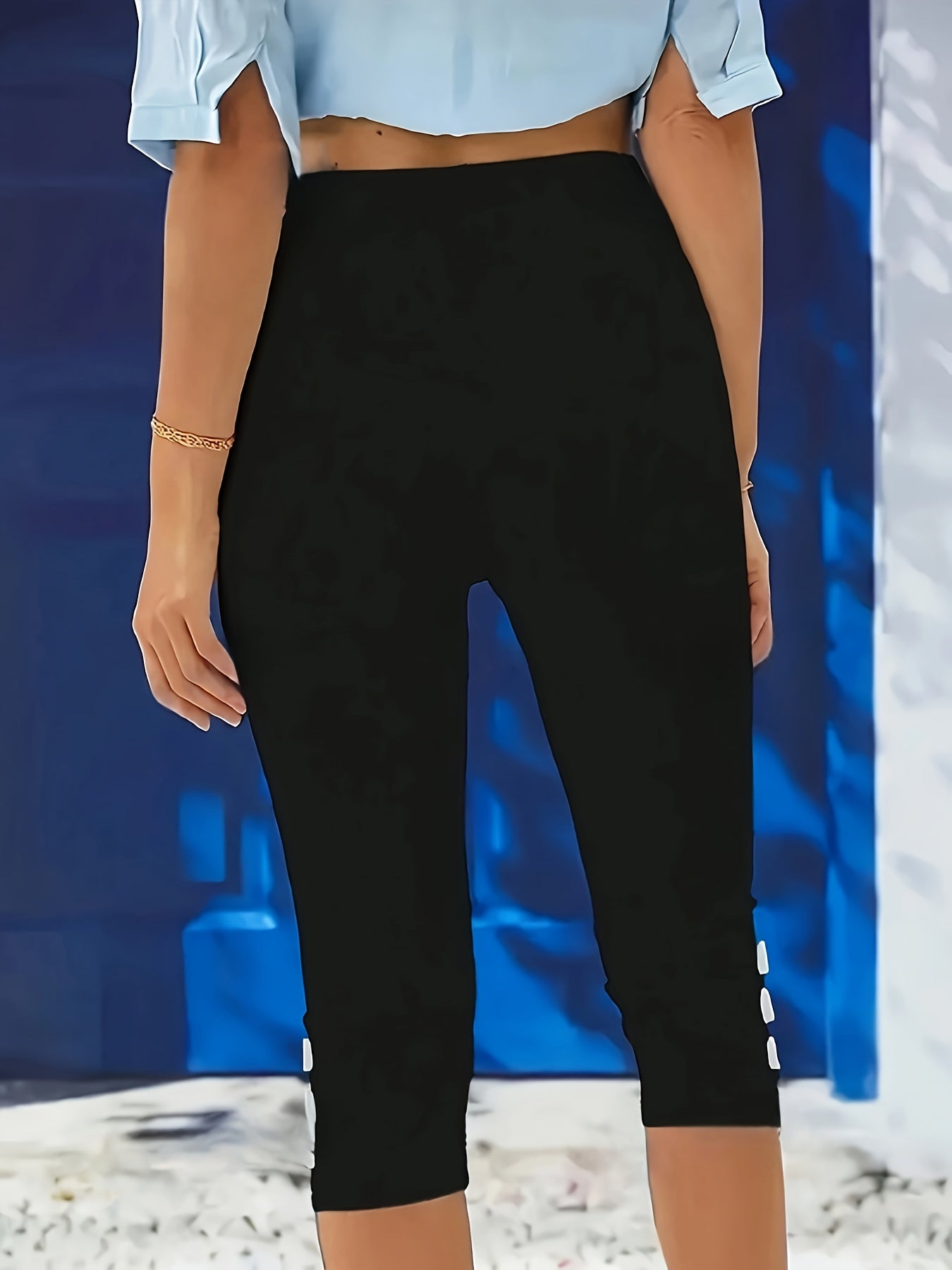 Clara Capri Elástico Pulido