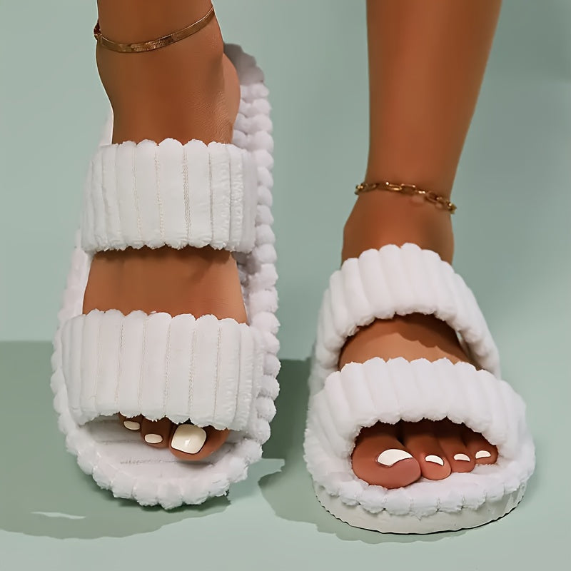 Pantuflas Suaves de Peluche Mila
