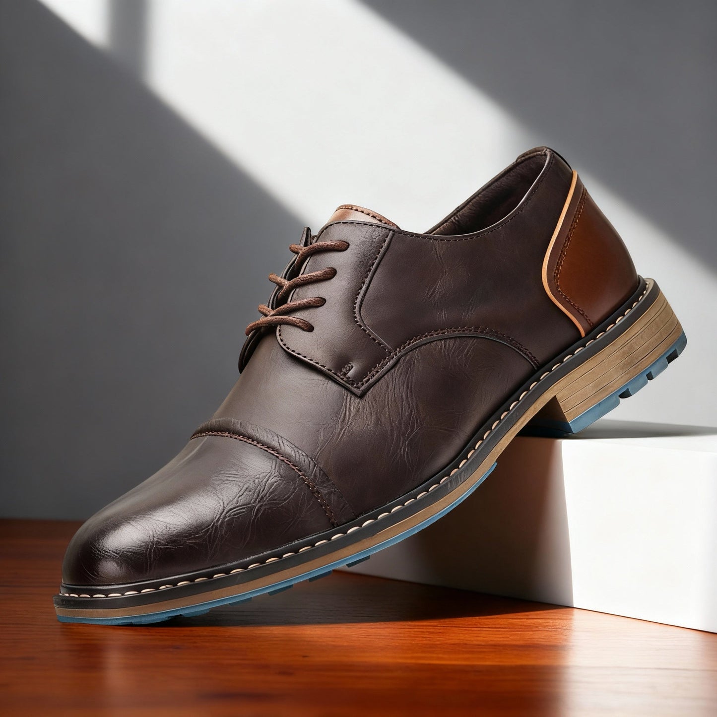 ZAPATOS DERBY MARLOWE CON PUNTERA