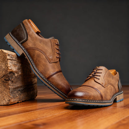 ZAPATOS DERBY MARLOWE CON PUNTERA