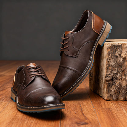 ZAPATOS DERBY MARLOWE CON PUNTERA
