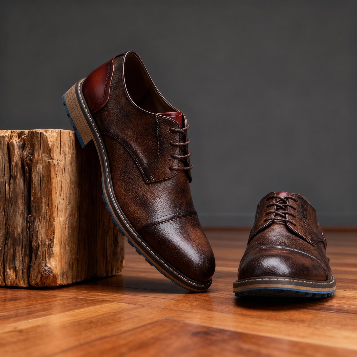 ZAPATOS DERBY MARLOWE CON PUNTERA