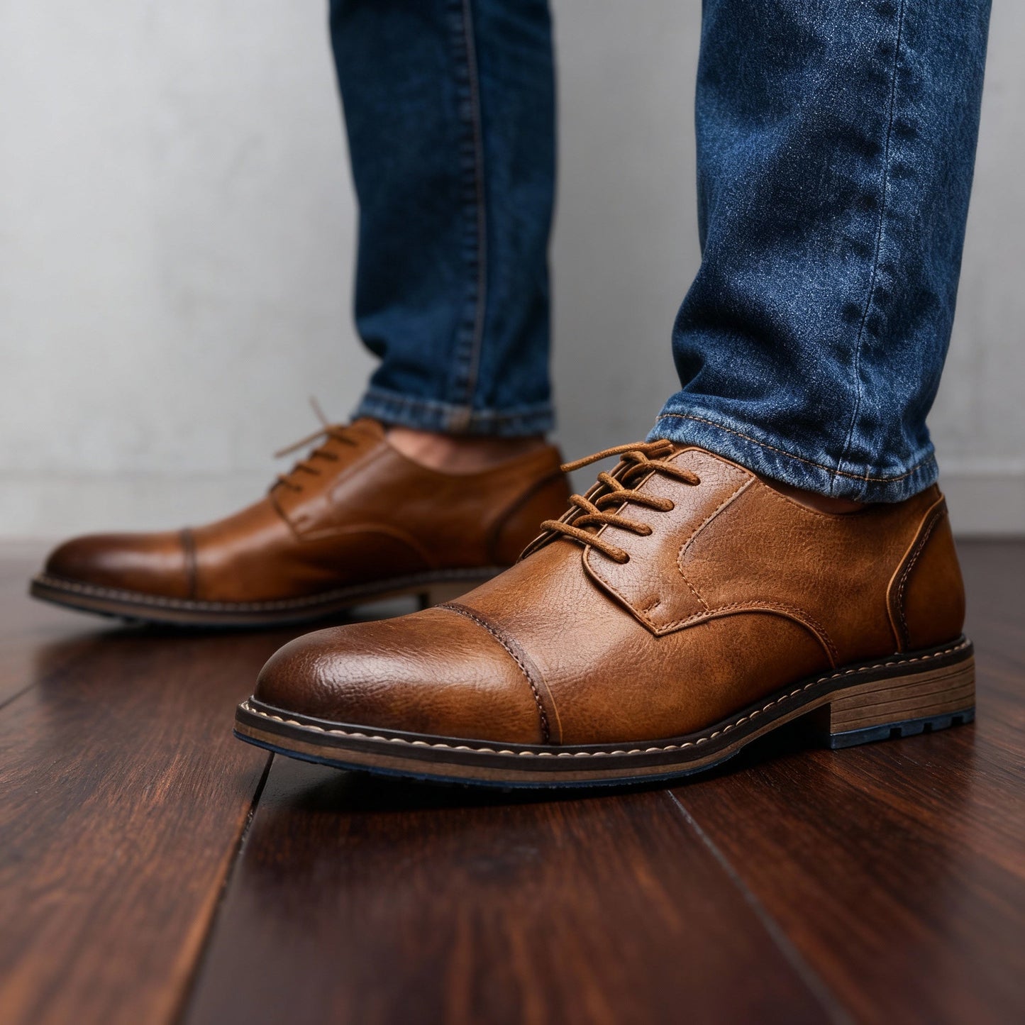 ZAPATOS DERBY MARLOWE CON PUNTERA