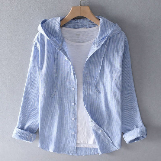 Sudadera con capucha de lino Nova