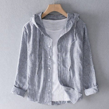 Sudadera con capucha de lino Nova