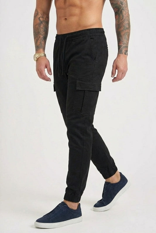 Pantalón deportivo cargo Olympus - Negro