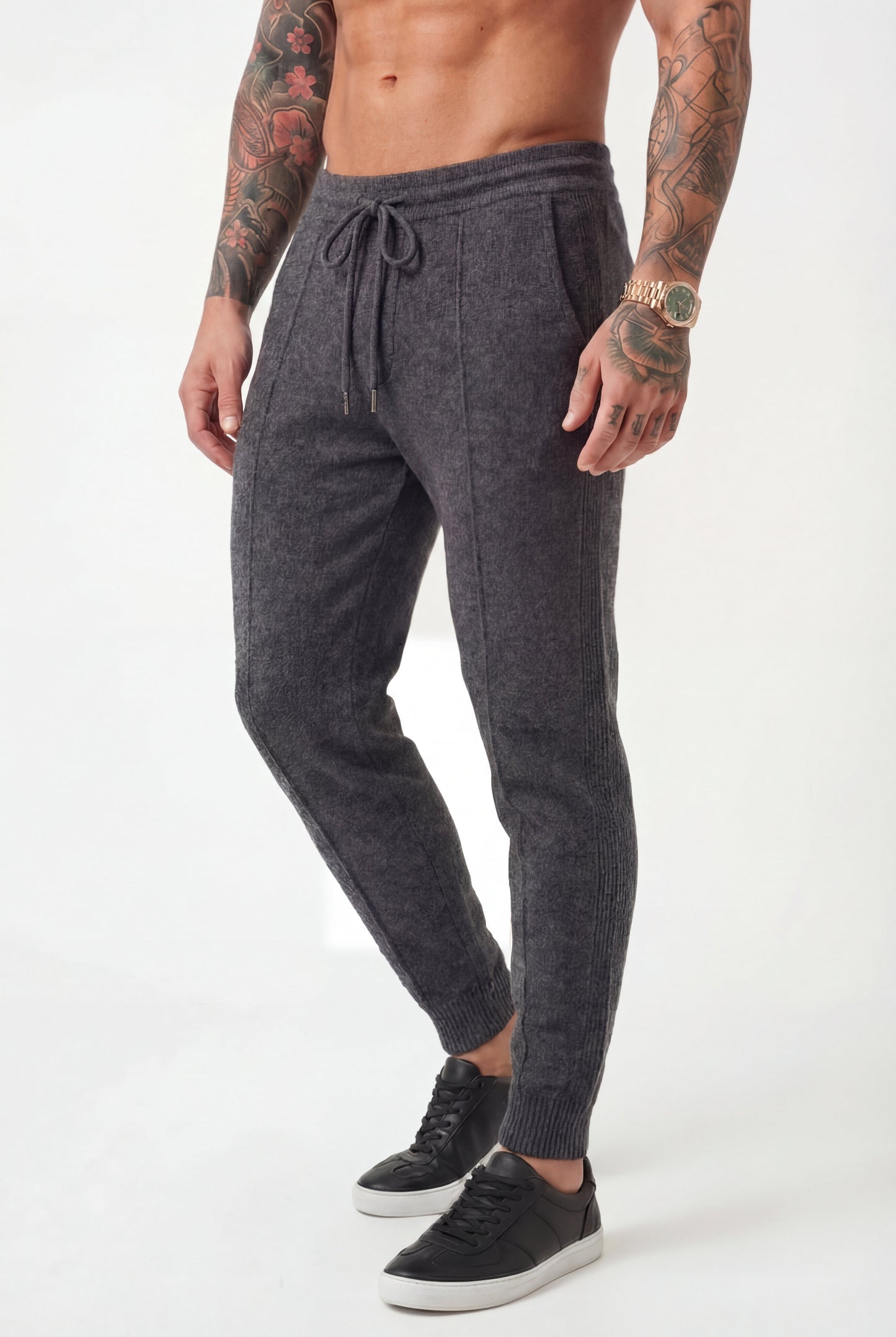 Pantalones Merino Nube - Gris Oscuro