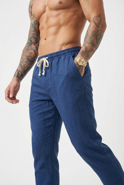 Pantalones de lino Massimo