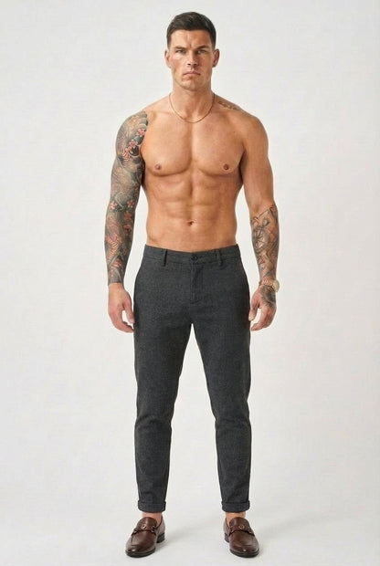Pantalones Luca ajustados - Negro
