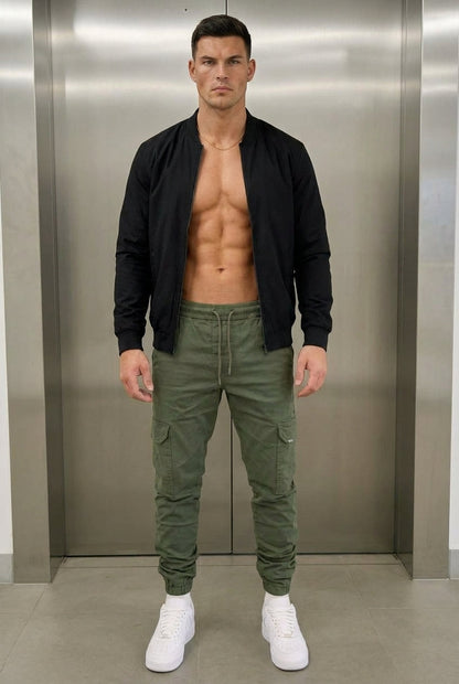 Pantalón jogger cargo Olympus - Verde militar