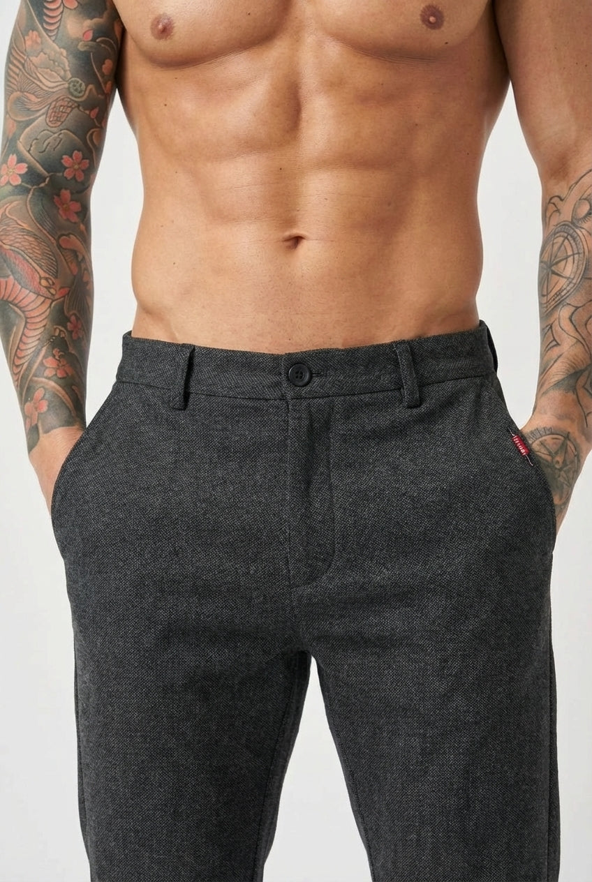 Pantalones Luca ajustados - Negro
