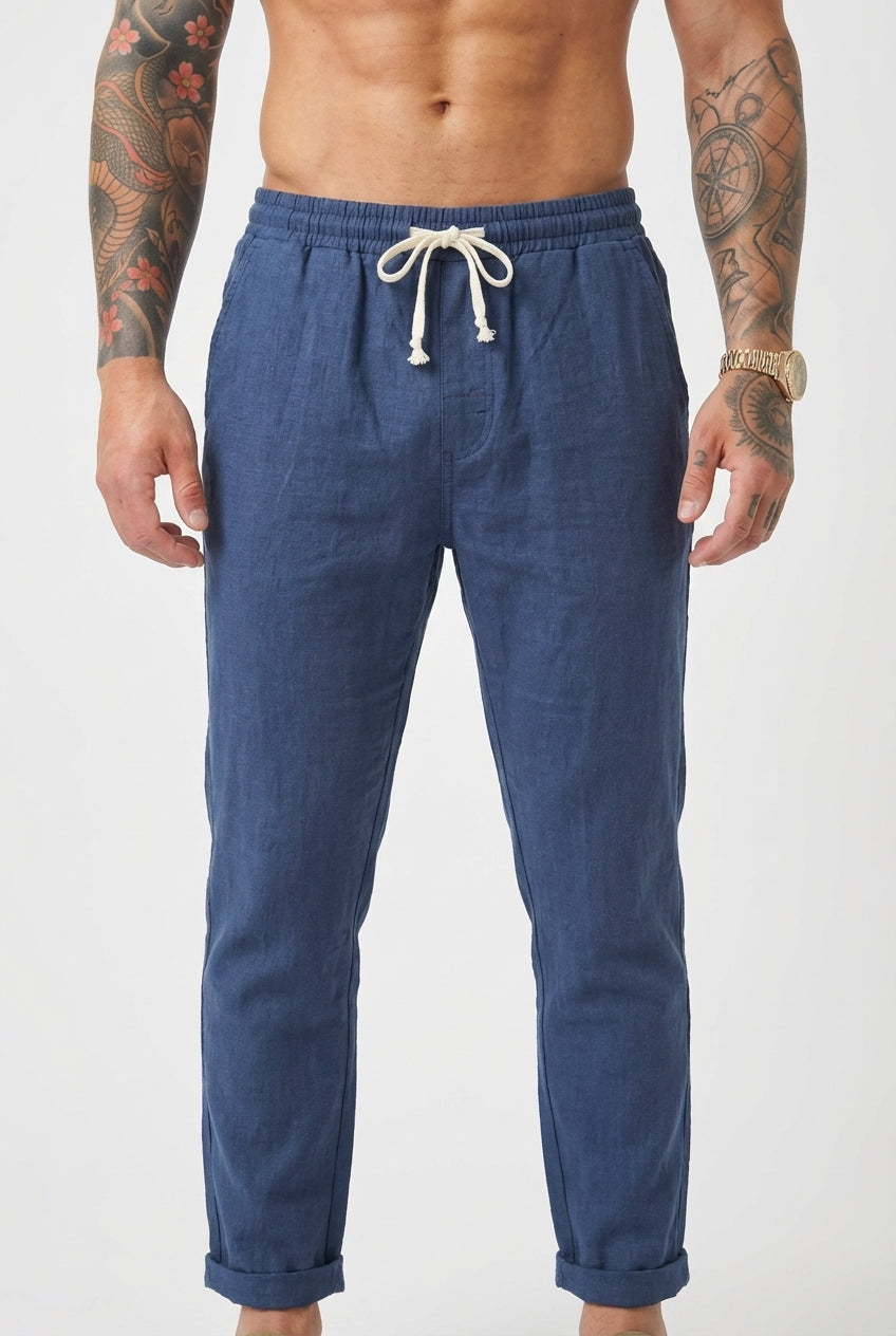 Pantalones de lino Massimo