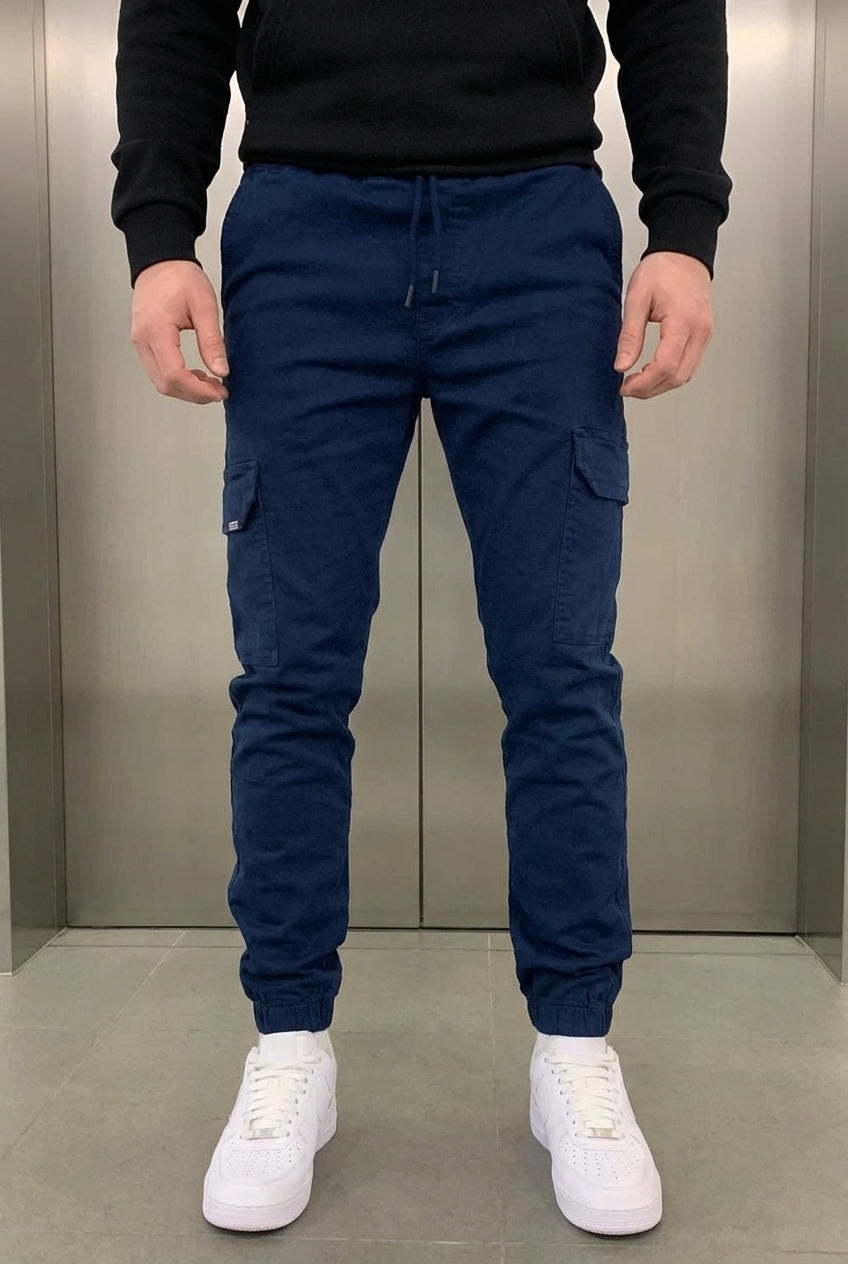 Pantalón de chándal Olympus Cargo - Azul marino