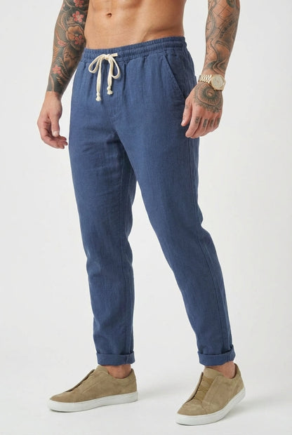 Pantalones de lino Massimo