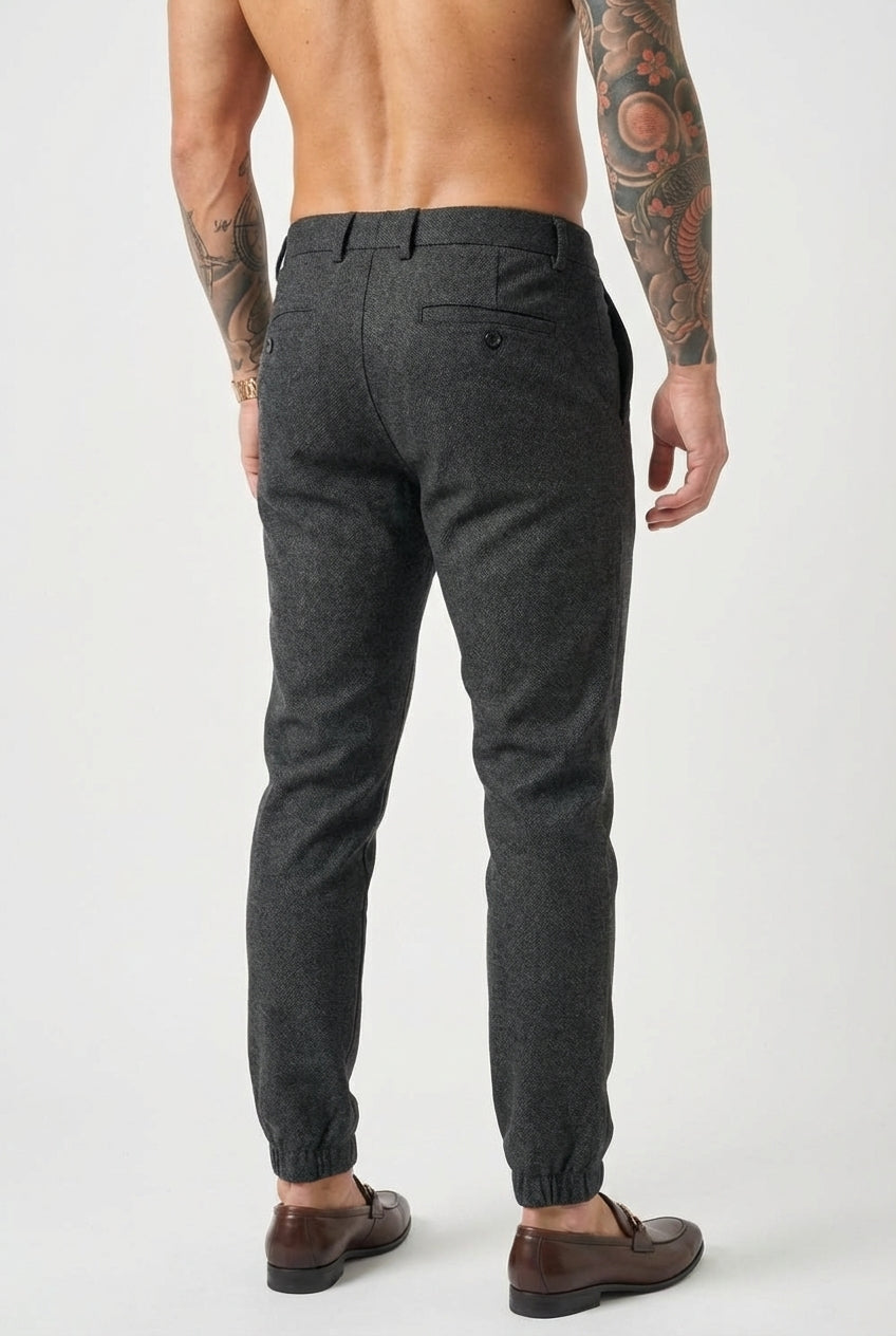 Pantalones Luca ajustados - Negro