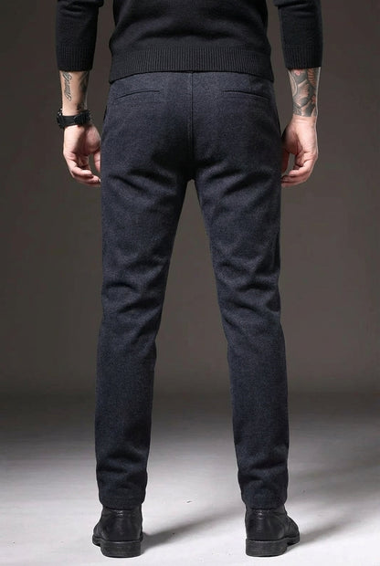 Pantalones entallados Luca - Azul