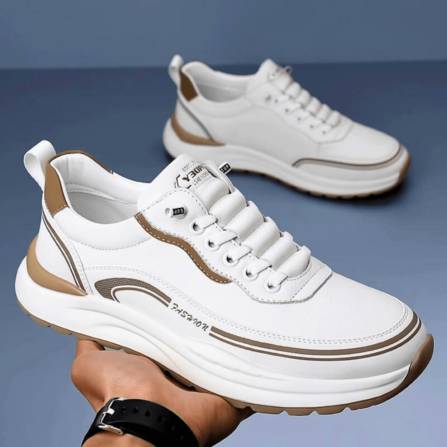 BRIXTON ZAPATILLAS DE PIEL