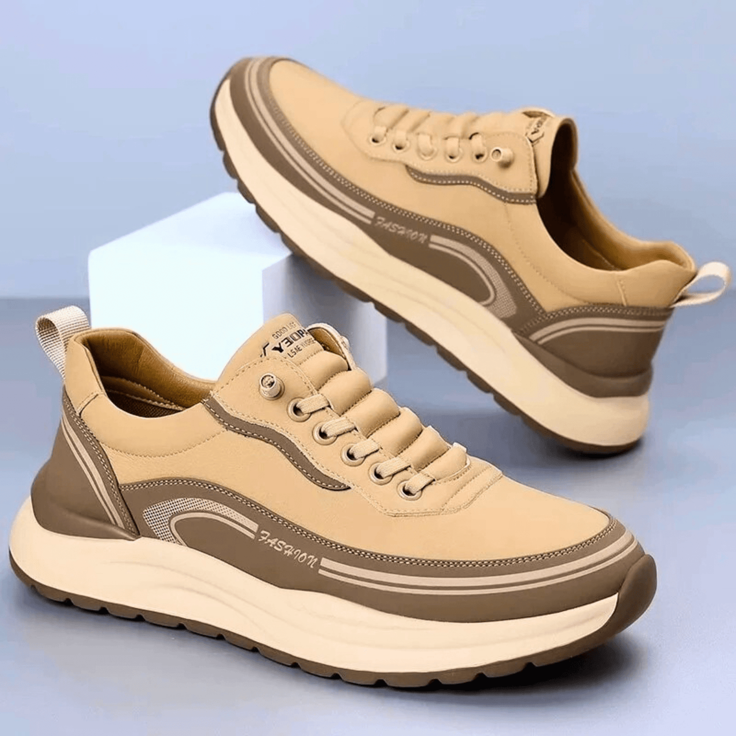 BRIXTON ZAPATILLAS DE PIEL