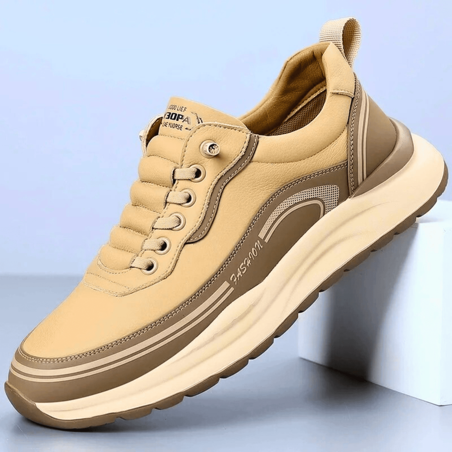 BRIXTON ZAPATILLAS DE PIEL