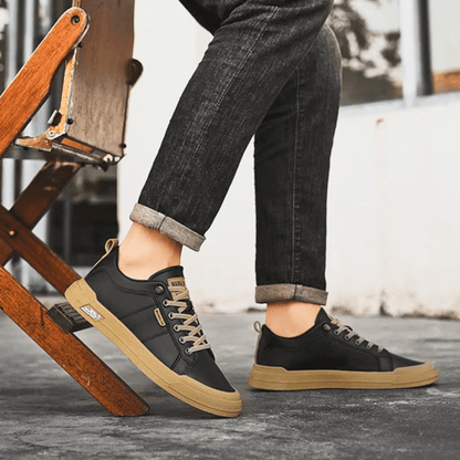 Zapatillas Harrington de cuero