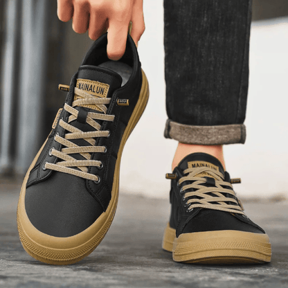 Zapatillas Harrington de cuero