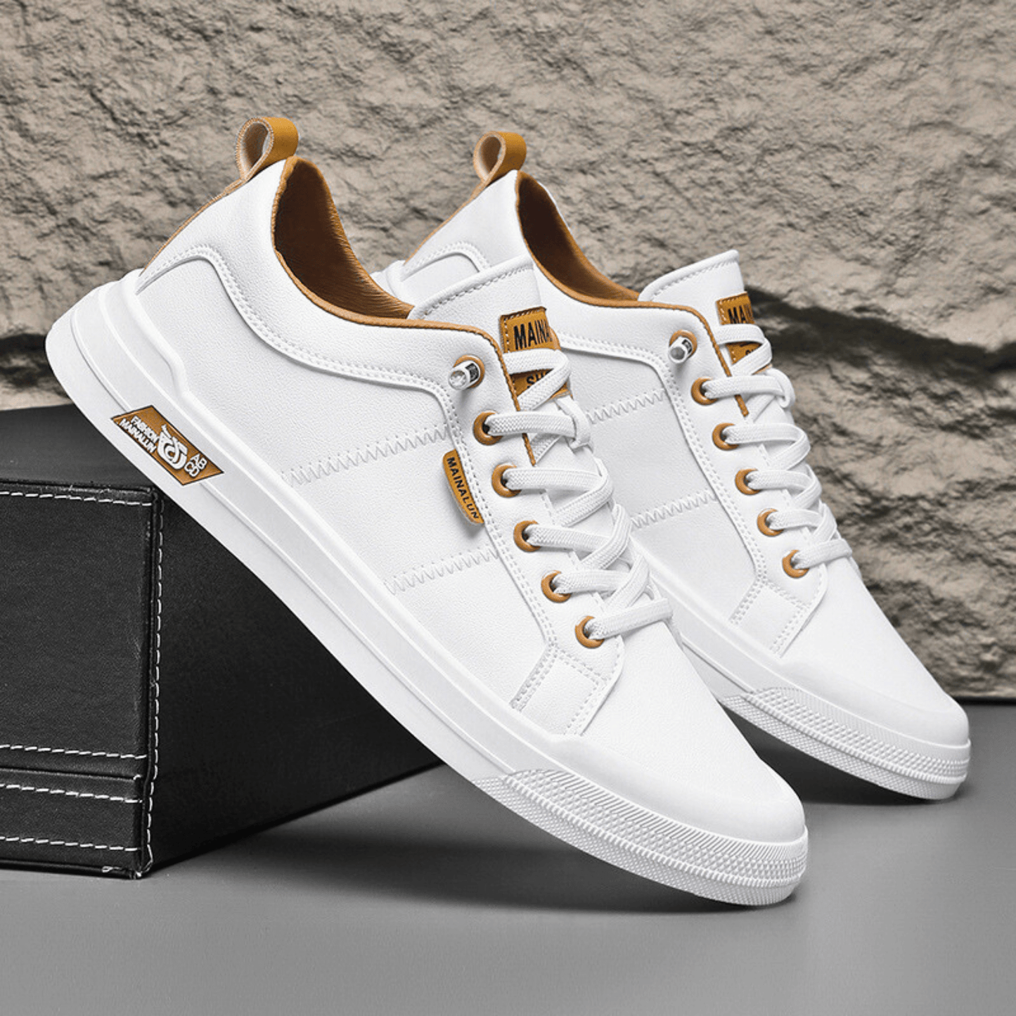 Zapatillas Harrington de cuero